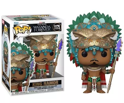 Funko POP! Марвел, коллекционная фигурка, Черная Пантера: Ваканда навсегда, король Нэмор, 1175 г.