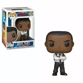 Funko POP! Марвел, коллекционная фигурка, Капитан Марвел, Ник Фьюри
