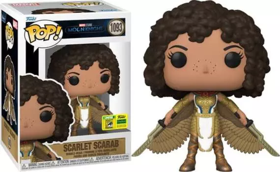 Funko POP! Марвел, коллекционная фигурка, Лунный Рыцарь, Алый Скарабей