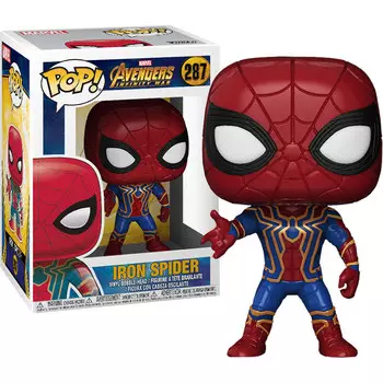 Funko POP! Марвел, коллекционная фигурка, Мстители: Война Бесконечности, Железный Паук, 287