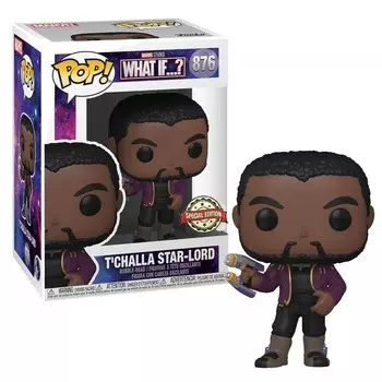 Funko POP! Марвел, коллекционная фигурка, Т'Чалла Звездный Лорд, 876 г.