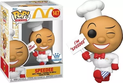Funko POP McDonald's 147 Speedee, специальное издание Funko POP!