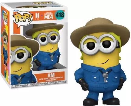 Funko POP! миньоны x bts потрясают 418 rm миньоны гадкий я