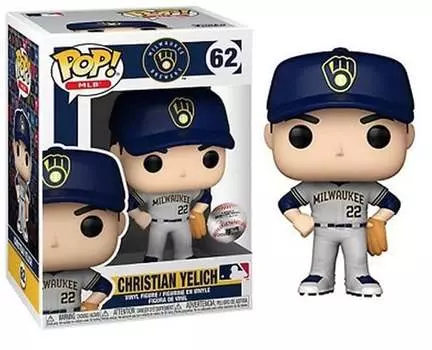 Funko POP! MLB, коллекционная фигурка, Braves, Кристиан Елич, 62 года