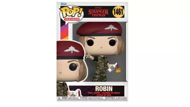 Funko - Pop! Очень странные дела Охотник Робин с коктейльным винилом