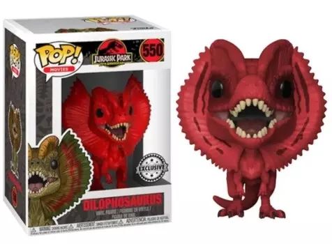 Funko POP! парк юрского периода дилофозавр (rd) эксклюзивный 9 см