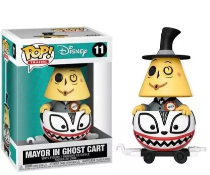 Funko POP! Поезда, коллекционная фигурка, Дисней, Хэллоуин, Мэр в тележке-призраке, 11