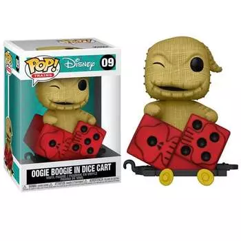 Funko POP! Поезда, коллекционная фигурка, Дисней, Oogie Boogie In Dice Cart