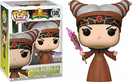 Funko POP Power Rangers 1349 Летняя конвенция Риты Репульса 2023 Funko POP!