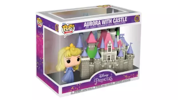 Funko - Pop! Принцесса Диснея Спящая красавица Аврора с Замковым городом