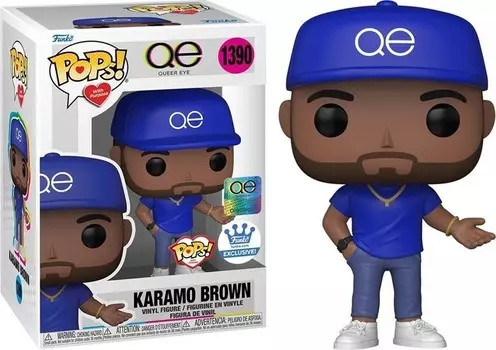 Funko POP Queer Eye 1390 Карамо Браун, специальный выпуск Funko POP!
