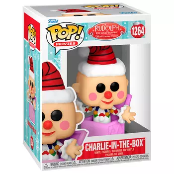 Funko POP Рудольф Красноносый олень 1264 Чарли в коробке Funko POP!