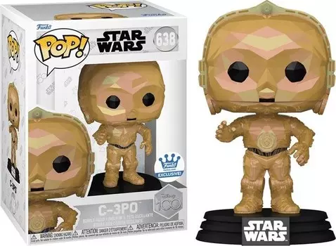 Funko POP Star Wars 638 C-3P0, специальное издание Funko POP!