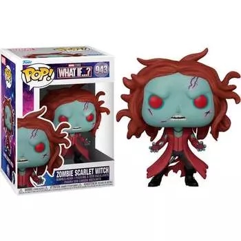 Funko POP! Статуэтка Алая Ведьма Marvel Что, если зомби