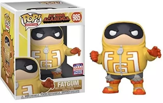 Funko POP! Super: My Hero Academia Fatgum 2021, эксклюзивная летняя совместная фигурка FunKon 985, 6 дюймов