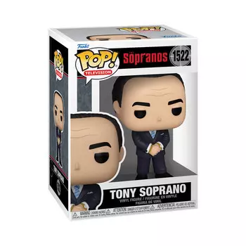 Funko POP! Телевидение, коллекционная фигурка, Клан Сопрано, Тони, 1522 г.