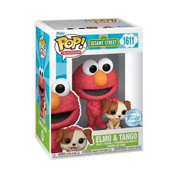 Funko POP! Телевидение, коллекционная статуэтка, Улица Сезам, Элмо и Танго, 1611 г.