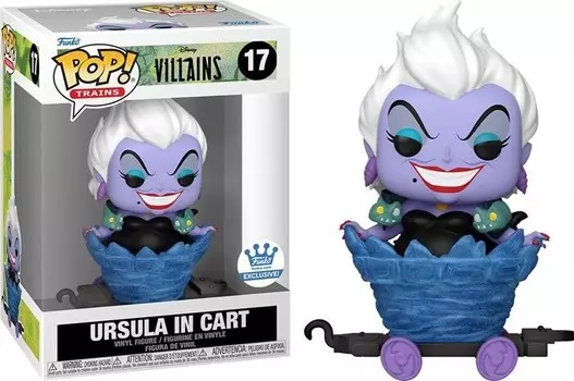 Funko POP Train Disney 17 Урсула в тележке, специальное издание Funko POP!