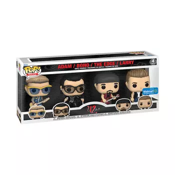 Funko POP! U2, набор из 4 коллекционных фигурок, музыка
