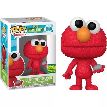 Funko POP Улица Сезам 1526 Элмо и Рокко Летняя конвенция 2028 Funko POP!