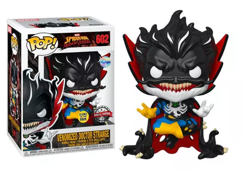 Funko POP Venom 602 Веномизированное свечение Доктора Стрэнджа, специальное издание Funko POP!