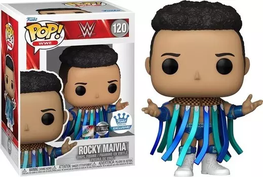 Funko POP WWE 120 Rocky Maivia, специальное издание Funko POP!