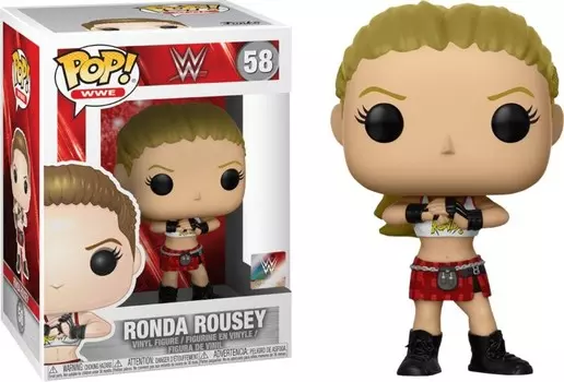 Funko POP! WWE, коллекционная фигурка, Ронда Роузи, 58 лет
