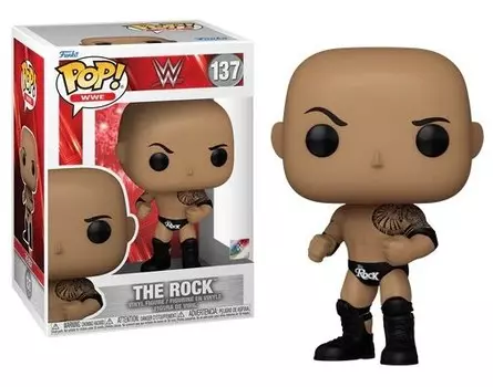 Funko POP! WWE, коллекционная фигурка, The Rock, 137