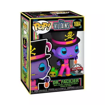Funko POP! Злодеи Диснея, коллекционная фигурка, Доктор Фасилье, специальное издание