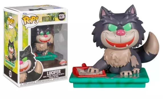 Funko POP! золушка дисней виниловая фигурка люцифер 9 см злодеи