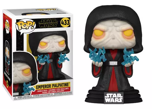 Funko POP! Звездные войны, коллекционная фигурка, Император Палпатин, 433 г.