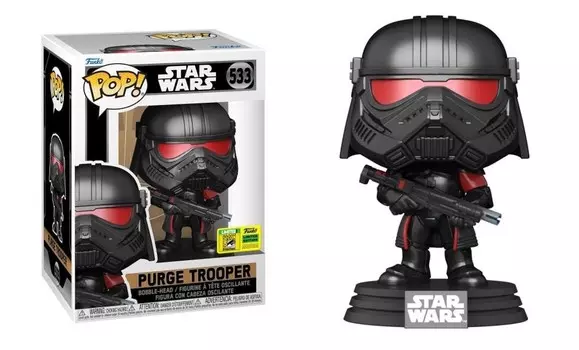 Funko POP! Звездные войны, коллекционная фигурка, Purge Trooper, ограниченный выпуск, 533