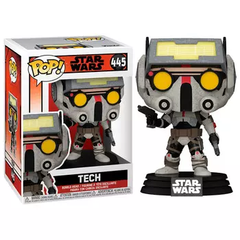 Funko POP! Звездные войны, коллекционная фигурка, Tech, 445