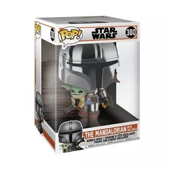 Funko POP! Звездные войны. Мандалорец, коллекционная фигурка, С Младенцем