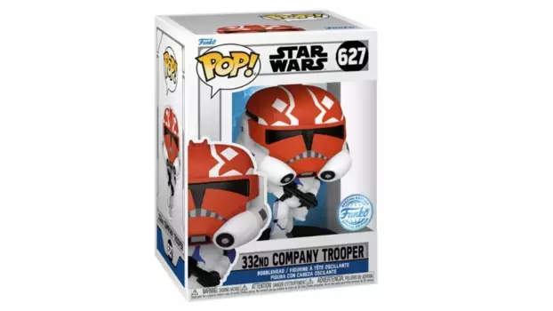 Funko - Pop! Звездные войны: Войны клонов виниловая пластинка солдат 332-й роты