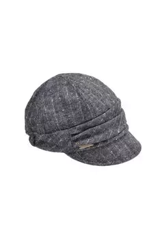 Фуражка из смесовой шерсти 19217-0 SEEBERGER, черный