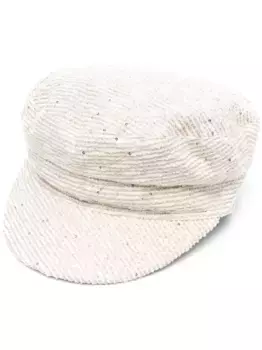 Фуражка с пайетками Fabiana Filippi, нейтральный