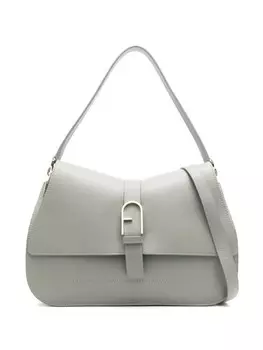 Furla большая сумка на плечо Flow, зеленый