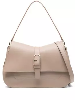 Furla большая сумка на плечо Flow, серый