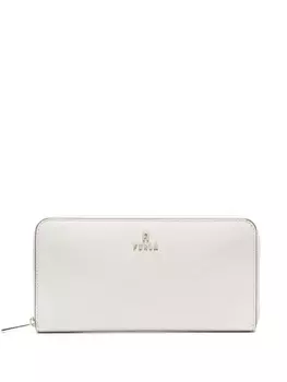 Furla большой кошелек Camelia на молнии, белый