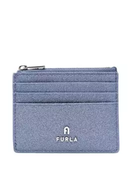 Furla картхолдер Camelia с блестками, синий