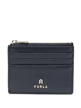 Furla картхолдер Camelia с логотипом, синий