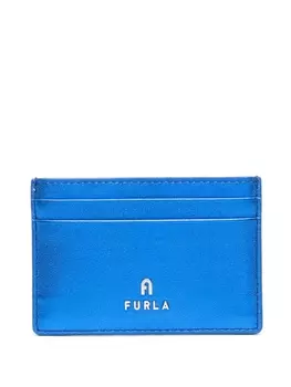 Furla картхолдер Camelia с логотипом, синий