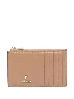 Furla картхолдер Camelia среднего размера, коричневый