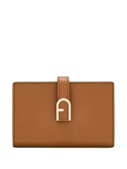 Furla компактный кошелек Flow, коричневый
