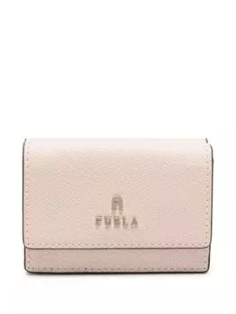 Furla кошелек Camelia с логотипом, нейтральный цвет