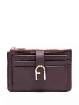Furla кошелек Flow с логотипом, фиолетовый
