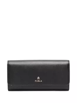 Furla кошелек из зернистой кожи, черный