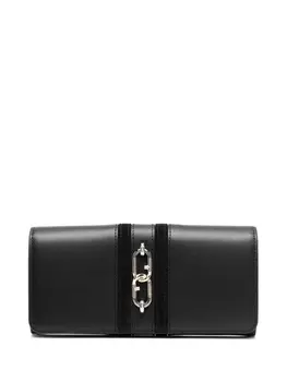 Furla кошелек с логотипом, черный