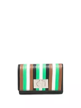 Furla кошелек с логотипом, черный